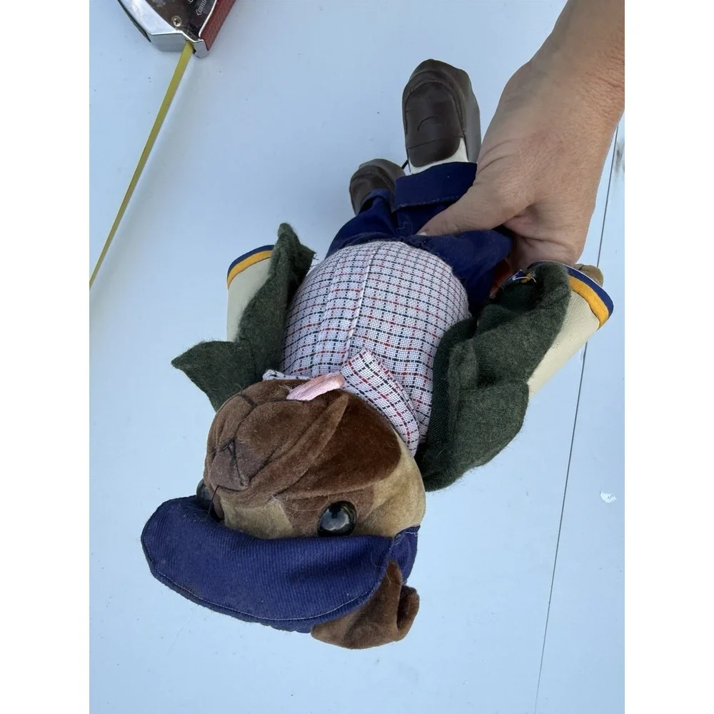 VTG‎ Bulldog/pug Plush 14in
